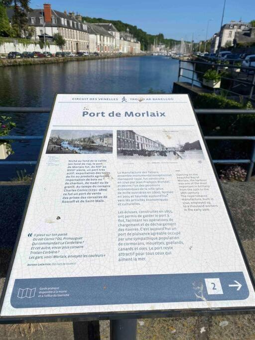 Voiles Sur Morlaix: Vue Port, 4 Personnes, Parking Lejlighed Eksteriør billede