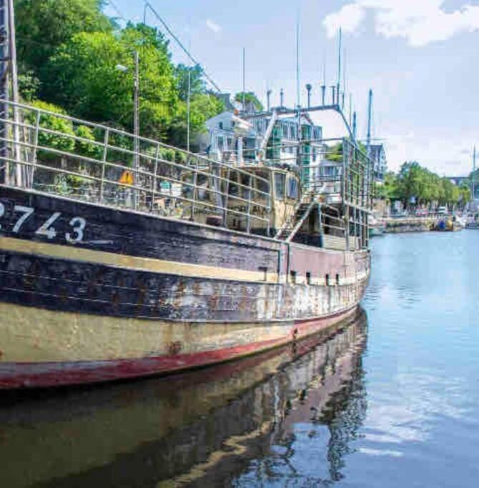 Voiles Sur Morlaix: Vue Port, 4 Personnes, Parking Lejlighed Eksteriør billede
